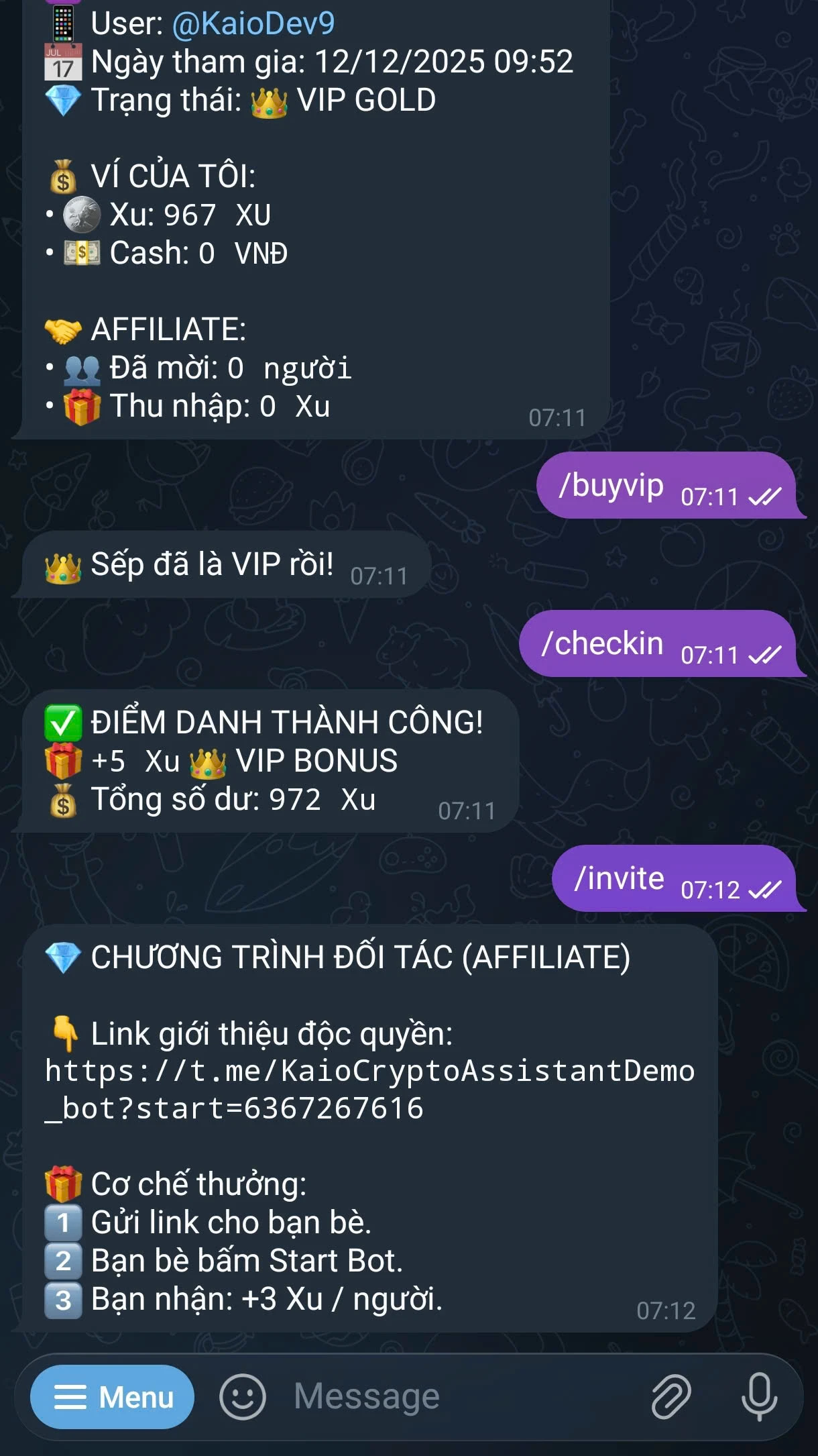 Nâng cấp VIP